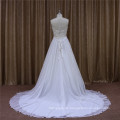 High Class blendend elegante Hochzeitskleid eine Linie Chiffon